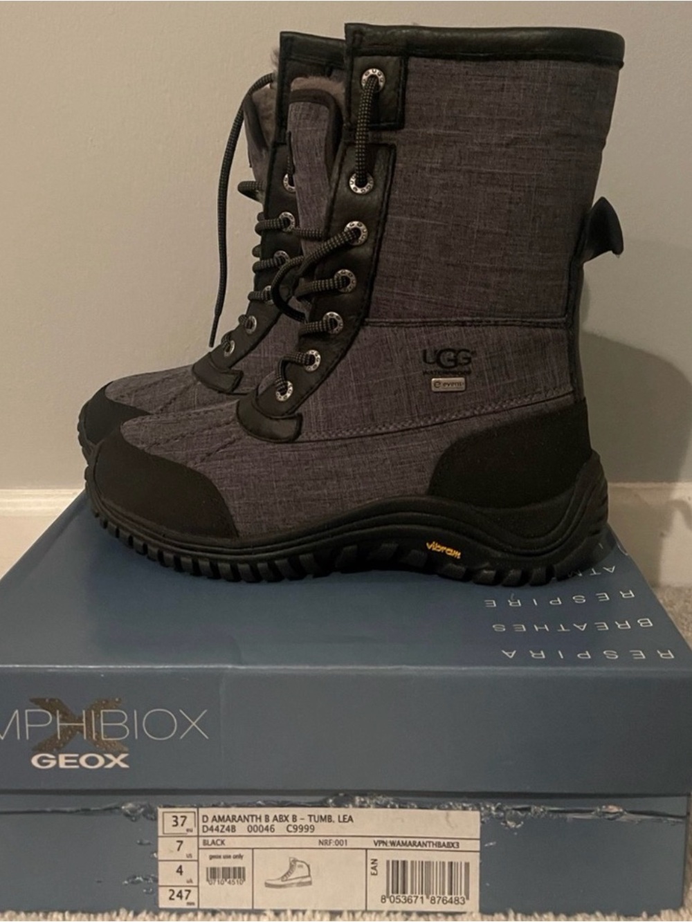 Brand New GEOX Amphibiox Winter Boots